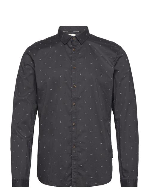 Tom Tailor Printed Shirt Tom Tailor Navy