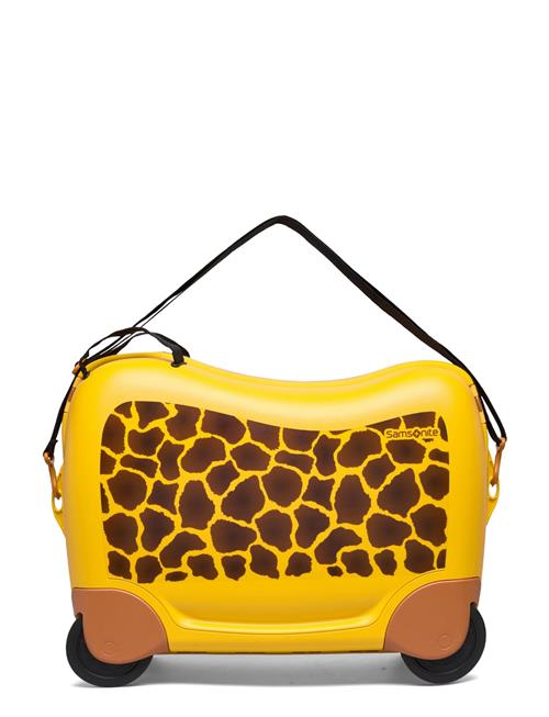 Dream2Go Ride-On Suitecase Giraffe. G Samsonite Yellow