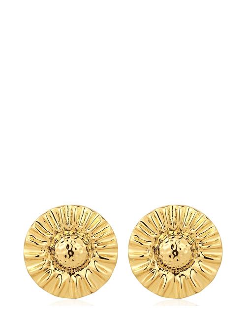 LUV AJ The Sunflower Studs- Gold LUV AJ Gold