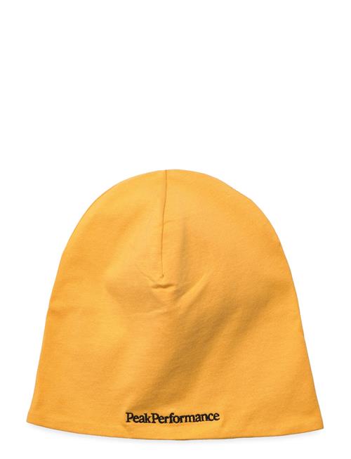 Jr Progress Hat Peak Performance Yellow