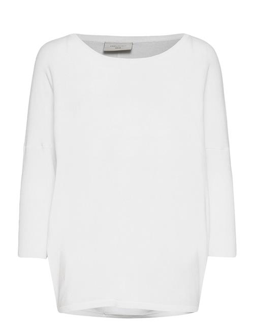 Pullover From Freequent In A Soft, Fine-Knit Material. The Pullover Has A Simple FREE/QUENT White