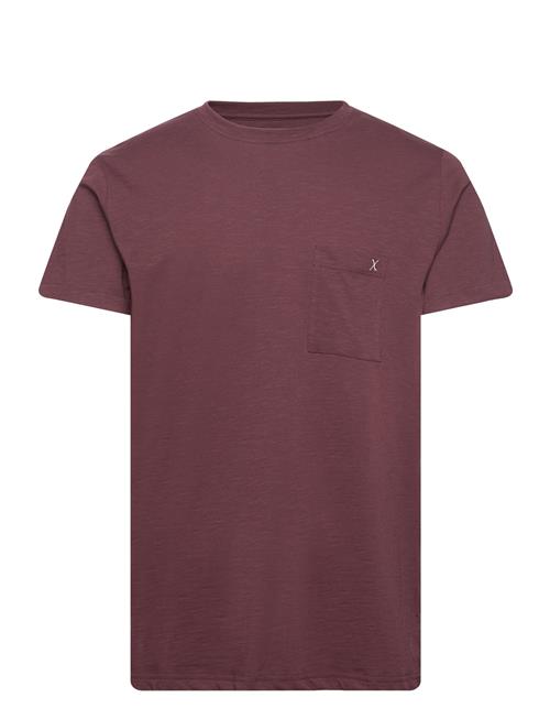 Kolding Organic Tee S/S Clean Cut Copenhagen Purple