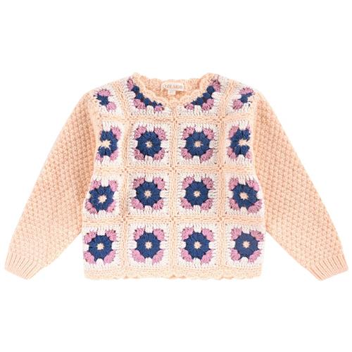 Louise Misha Alicia Strikket Baby Sweater Blush | Lyserød | 24 months