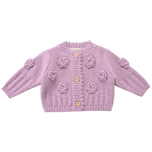 Louise Misha Sandy Babycardigan Parme | Lyserød | 24 months