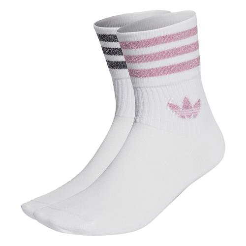 Se ADIDAS ORIGINALS Sokker  eosin / sort-meleret / hvid ved About You