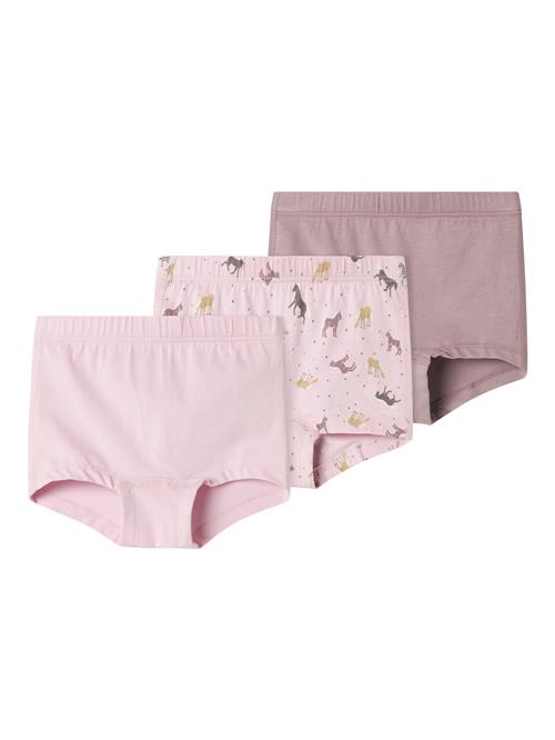 NAME IT Underbukser  grøn / khaki / lysviolet / lyserød