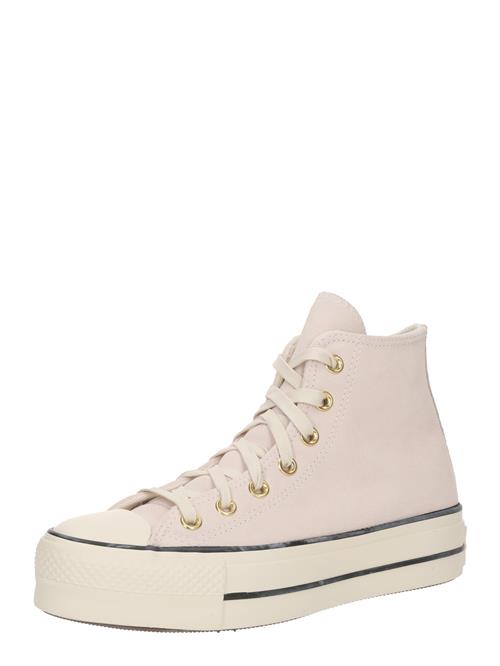 CONVERSE Sneaker high 'CHUCK TAYLOR ALL STAR LIFT'  lysebeige / pastelpink / sort