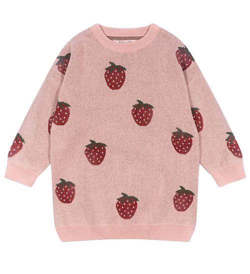 Konges Sløjd Kjole - Strik - Lapis Lurex - Strawberry