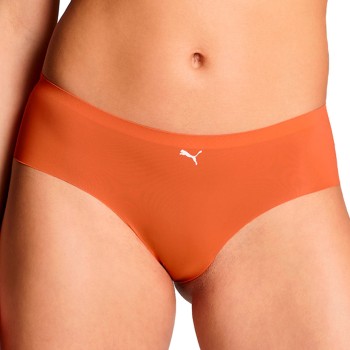 Puma Trusser 2P Seamless Hipster Orange Large Dame