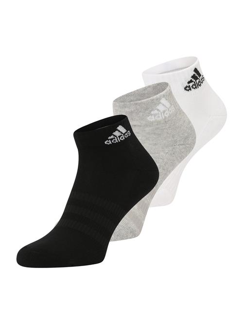 ADIDAS PERFORMANCE Sportssokker  grå / sort / hvid