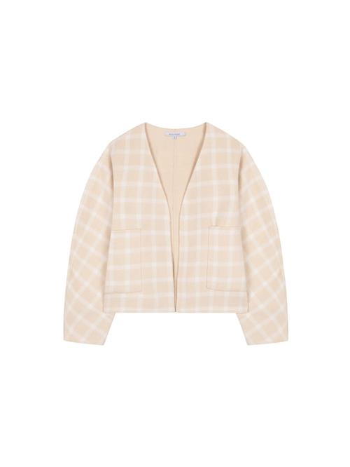 Scalpers Cardigan  beige / hvid