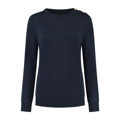 Travelin Pullover 'Vadstena'  marin / brun