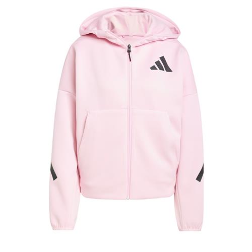 ADIDAS SPORTSWEAR Sportssweatjakke 'Z.N.E.'  lyserød / sort