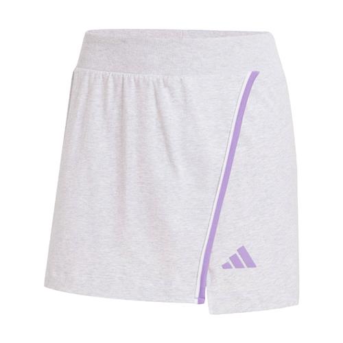 ADIDAS SPORTSWEAR Sportsnederdel 'Essentials Color-Pop'  grå-meleret / lilla / hvid