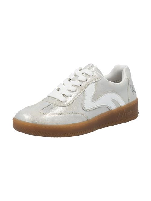 Se Rieker Sport Sneaker low 'M5512'  sølv / hvid ved About You