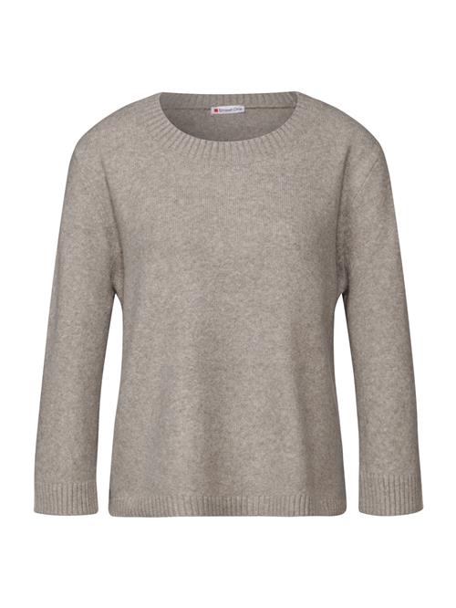 STREET ONE Pullover  beige-meleret