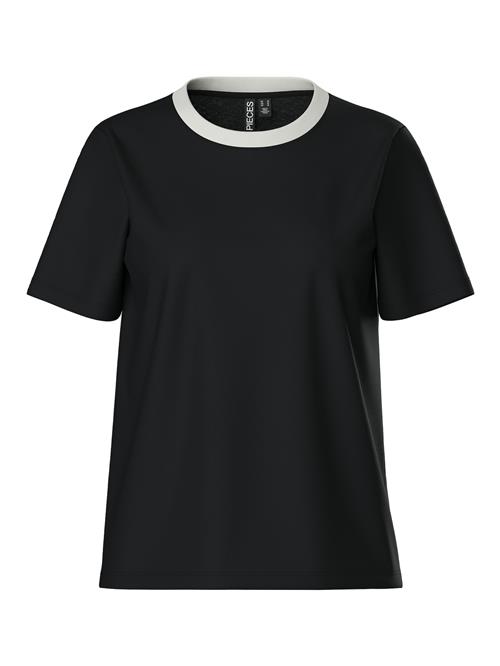 PIECES Shirts 'Ria'  sort / hvid