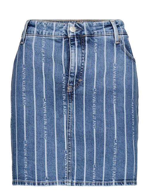 Calvin Klein Jeans Plus - High Rise Mini Skirt Calvin Klein Jeans Blue