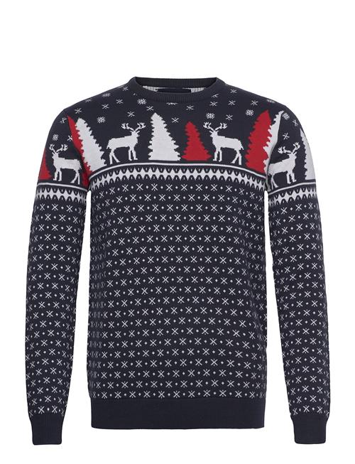 Dpx-Mas Deer Knit Denim Project Patterned