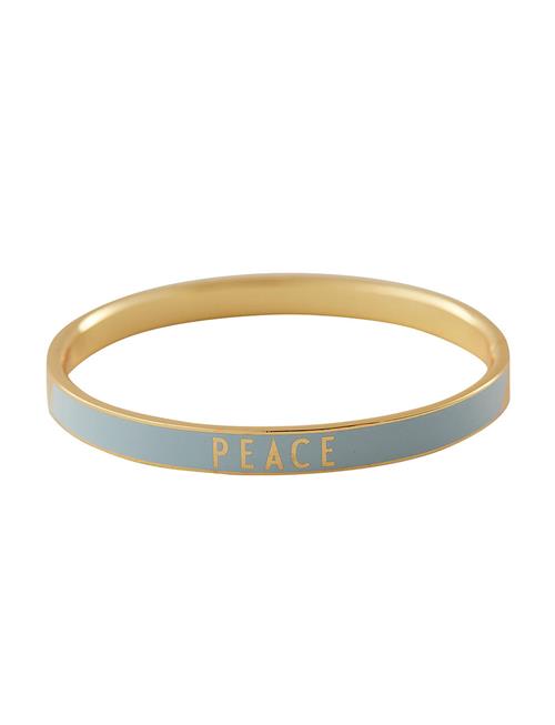 Word Candy Bangle Design Letters Blue