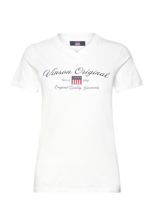 VINSON Vin T-Shirt Malou Women VINSON White