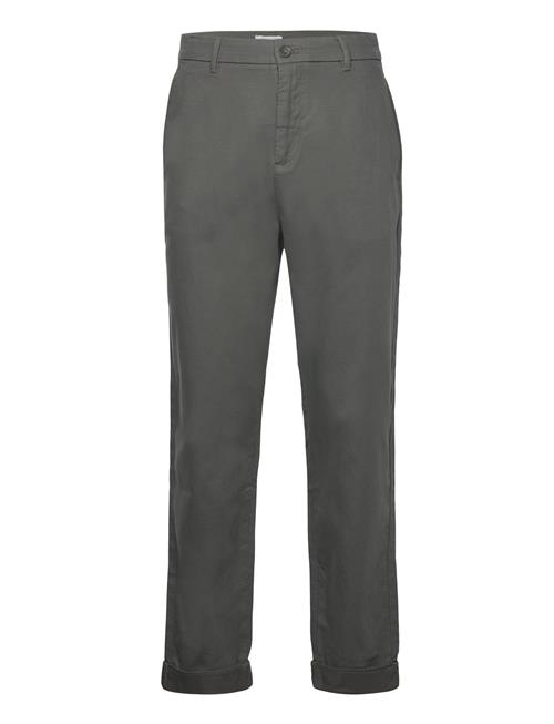 Lindbergh Wide Fit Twill Pants Lindbergh Grey