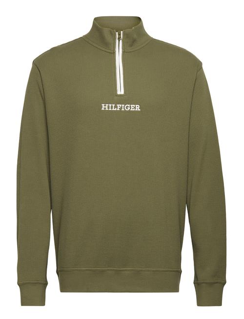 Tommy Hilfiger Half Zip Sweat Tommy Hilfiger Khaki