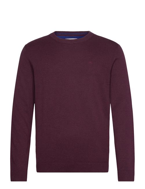 Basic Crewneck Knit Tom Tailor Burgundy