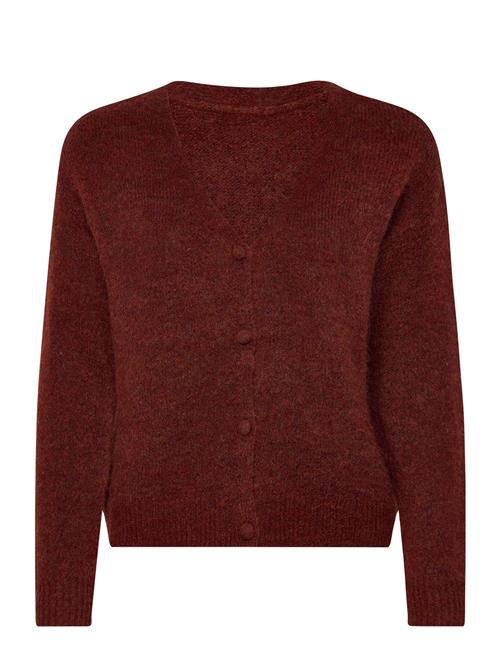 Vila Vijamina Over L/S Knit Cardigan-Noos Vila Red