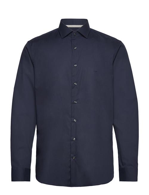 Michael Kors Poplin Stretch Modern Shirt Michael Kors Navy