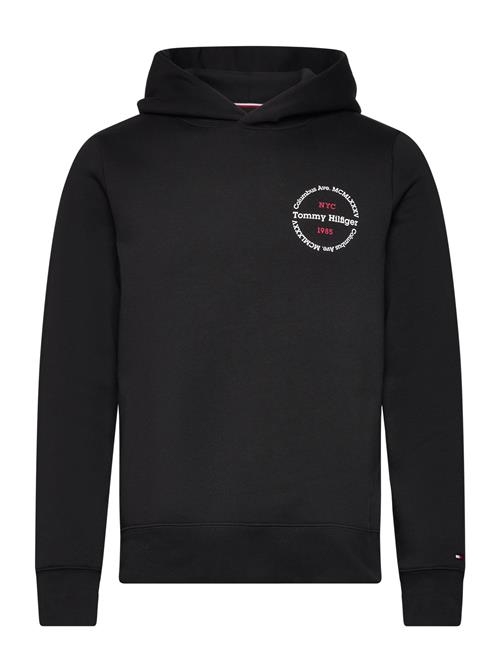 Hilfiger Roundel Hoody Tommy Hilfiger Black