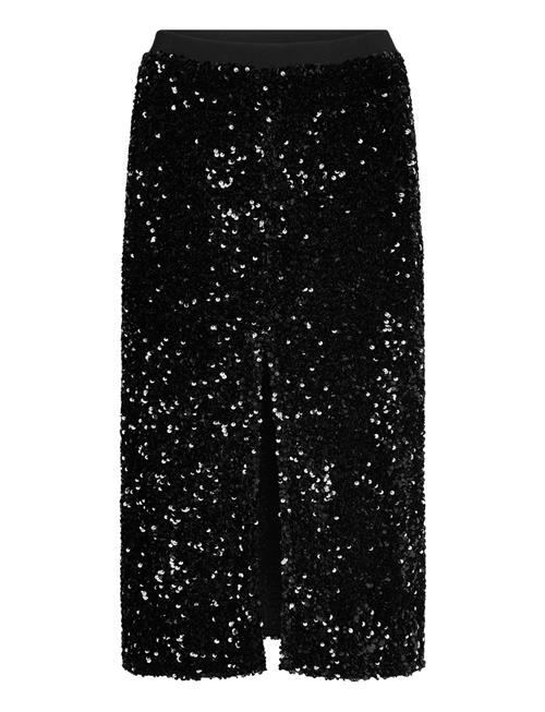 Sequins Midi Skirt Stella Nova Black