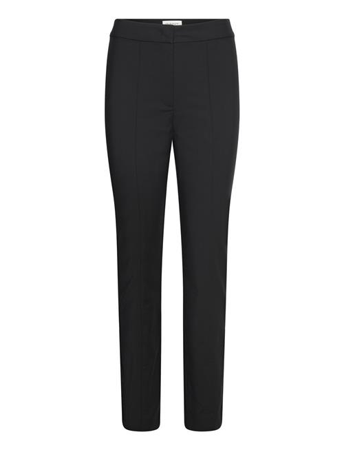 Se Slim Pintuck Zip Pants GANT Black ved Booztlet