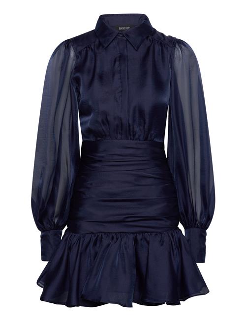 Bardot Milani Organza Shirt Dress Bardot Navy