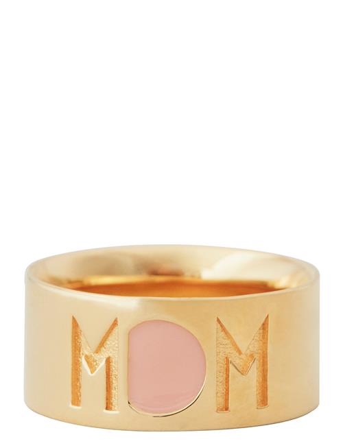 Design Letters Mom Ring Gold Plated Design Letters Gold