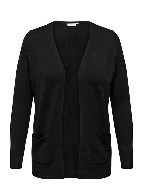 Caresly L/S Open Cardigan Knt ONLY Carmakoma Black