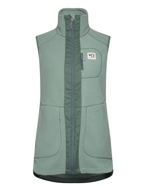 Kari Traa Sanne Pile Vest Long Kari Traa Green