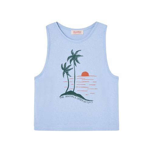 The Animals Observatory Frog Kid Tank Top Soft Blue | Blå | 8 years