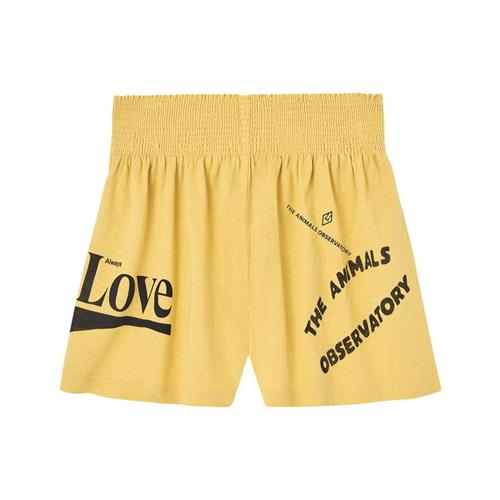 The Animals Observatory Ostrich Kid Shorts Yellow 12 Y  Gul  12 år  Unisex