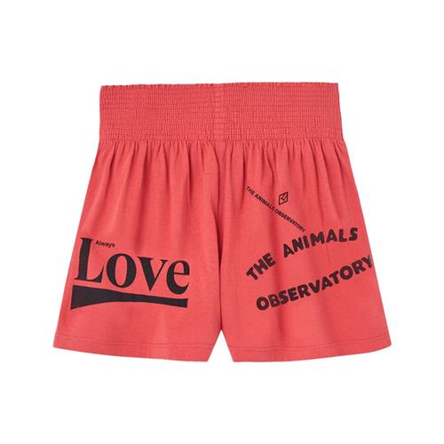 The Animals Observatory Ostrich Kid Shorts Red | Rød | 6 years