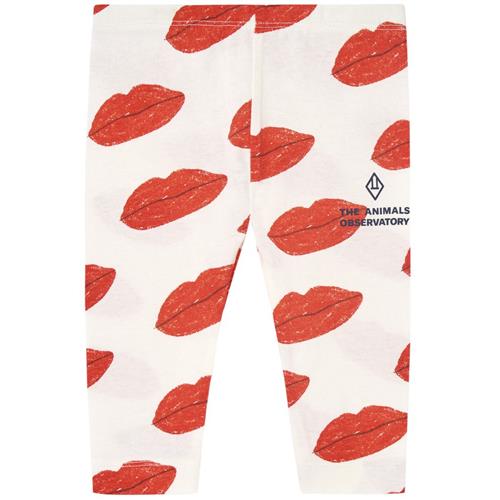 The Animals Observatory Penguin Baby Leggings White | Hvid | 24 months