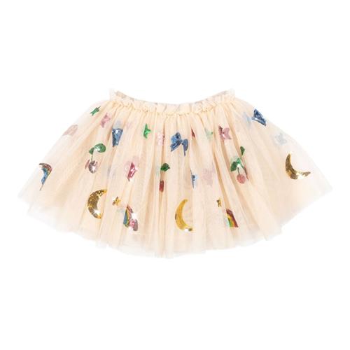 Konges Sløjd Yvonne Nederdel Af Tyl Rainbow Twinkle 2 Y  Creme  2 år  kvinde