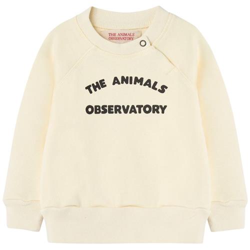 The Animals Observatory Jackal Baby Sweatshirt White Logo | Hvid | 18 months