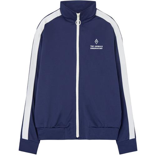 The Animals Observatory Zebra Kid Træningsjakke Deep Blue 10 Y  Blå  10 år  Unisex