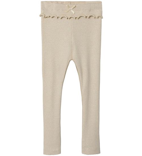 Name It Leggings - Rib - NmfBinnie - Summer Sand