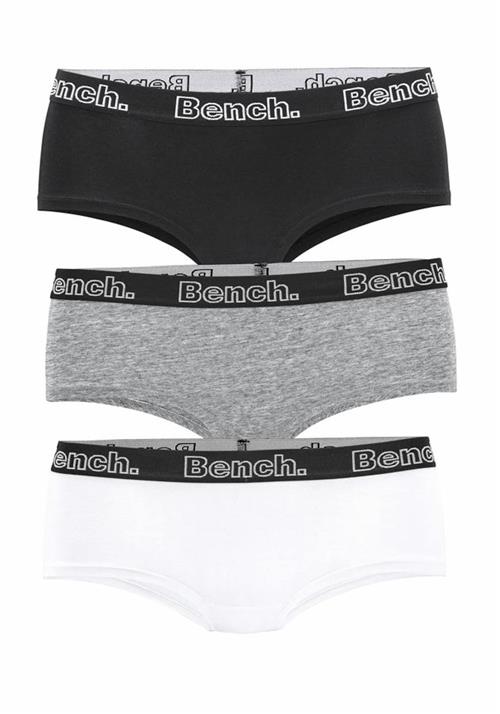 BENCH Panty  grå / sort / hvid