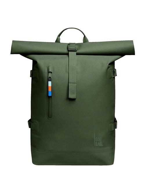 Got Bag Rygsæk 'Rolltop 2.0'  grøn / blandingsfarvet