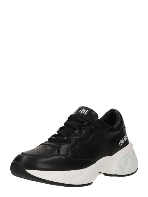 Love Moschino Sneaker low 'CRYSTAL 60'  sort / hvid