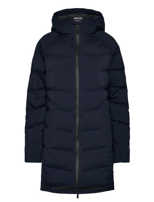 W Marina Long Quilted Jkt Musto Navy