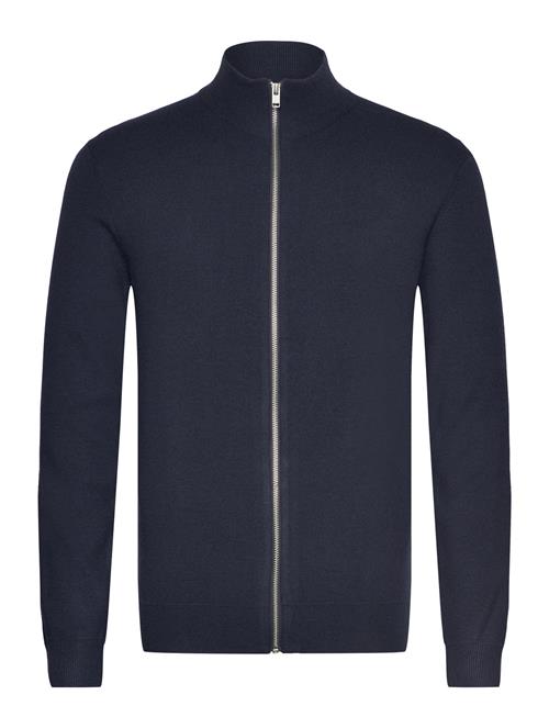 Ecovero Zip Cardigan Lindbergh Navy